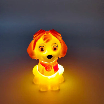 Paw Patrol Nattlampa - 3D Bordslampa för Barn, Kreativ Födelsedagspresent | Veska