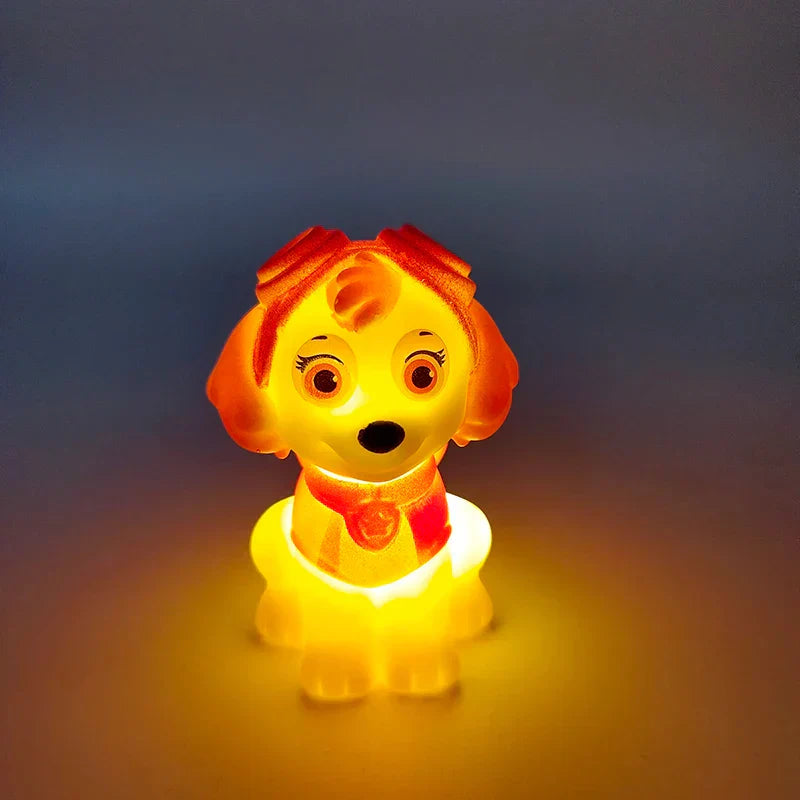 Paw Patrol Nattlampa - 3D Bordslampa för Barn, Kreativ Födelsedagspresent | Veska
