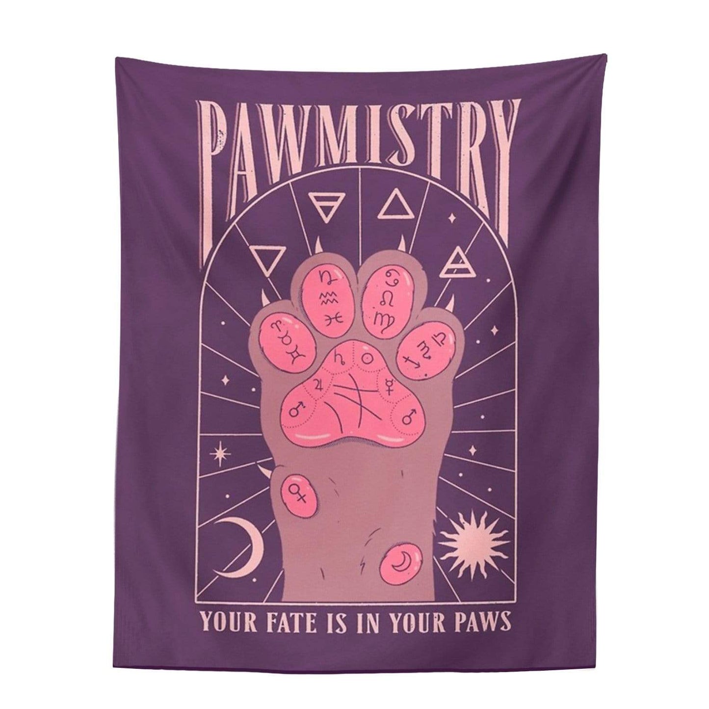 Pawmistry Tapet | Veska Lila 95x73cm 37.4"x28.7"