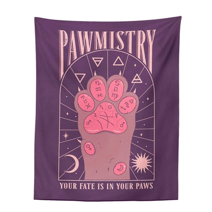Pawmistry Tapet | Veska Lila 95x73cm 37.4"x28.7"