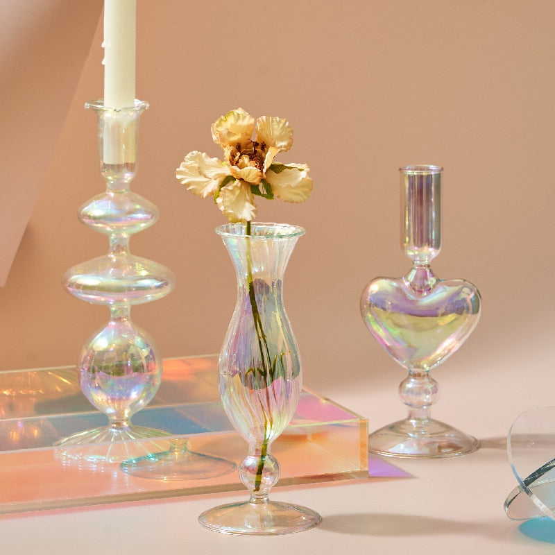 Pearly Glass - Ljushållare | Veska