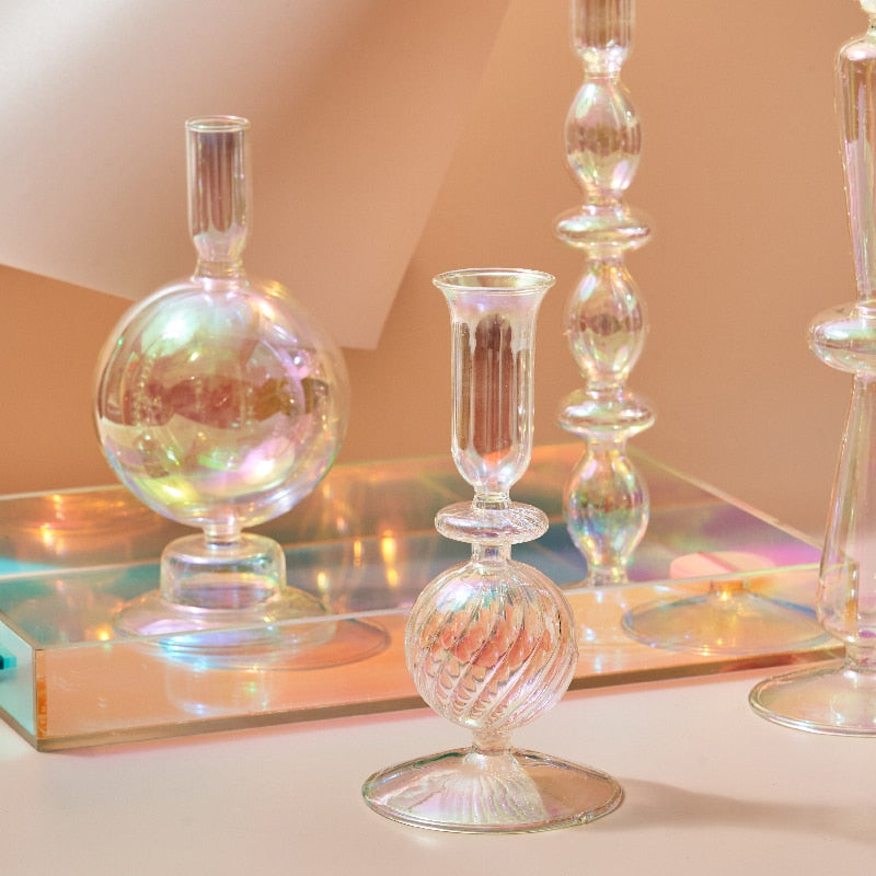 Pearly Glass - Ljushållare | Veska