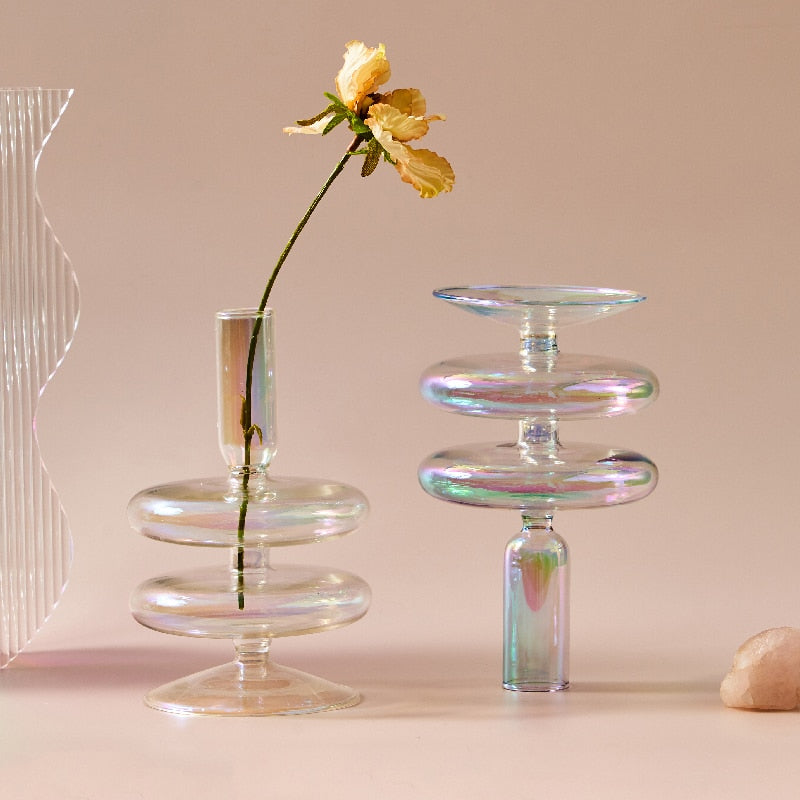Pearly Glass - Ljushållare | Veska