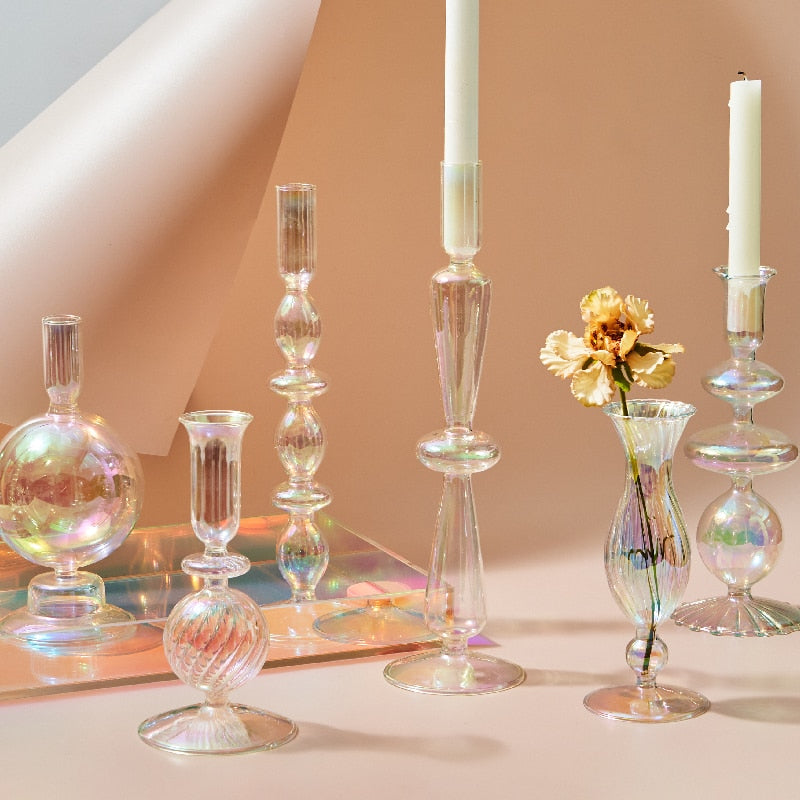 Pearly Glass - Ljushållare | Veska A