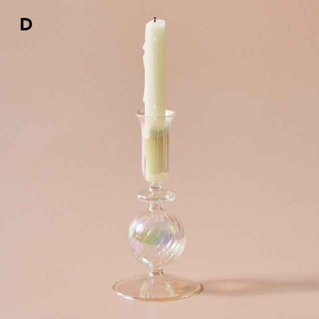 Pearly Glass - Ljushållare | Veska D