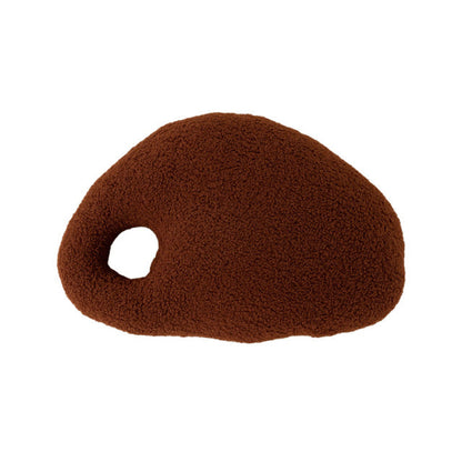 Pebble Wool Cushion | Veska Burgundisk