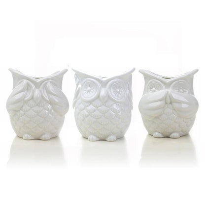 Peek-a-Boo Ugglor Blommor | Veska D