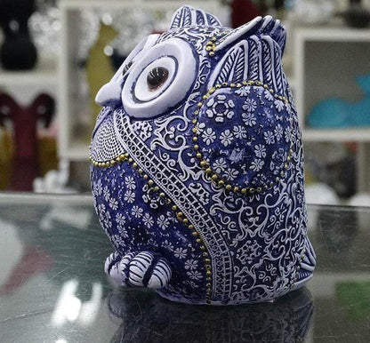 Peekaboo Blå Uggle Figurer 3st | Veska