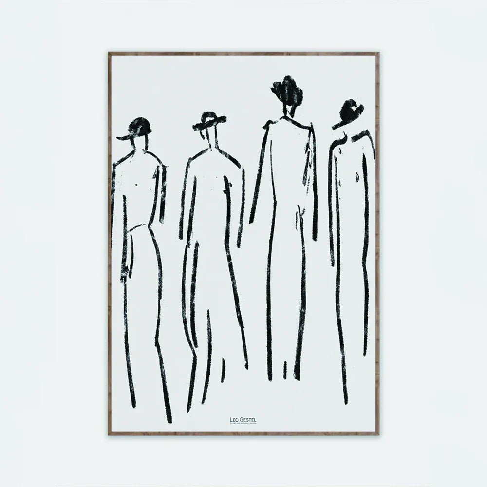 People Wall Art | Veska Plain Canvas