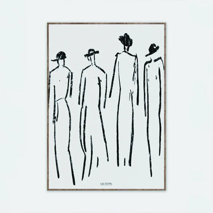People Wall Art | Veska Plain Canvas