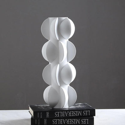 PetalForm Modern abstrakt Veskaomvas med skulpturell elegans | Veska Vit Stor