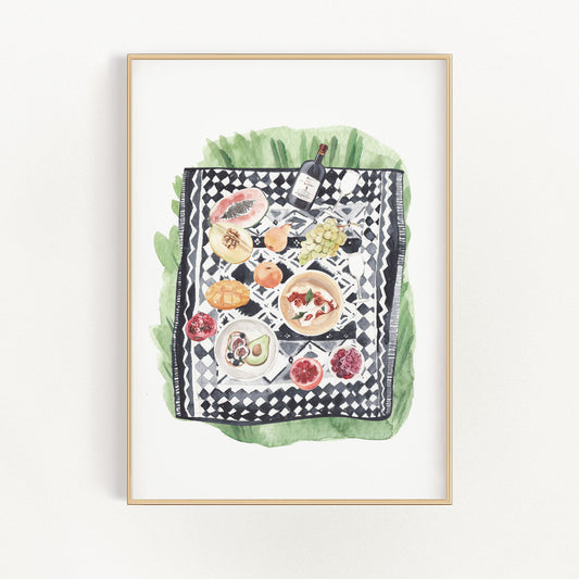 Picknick med Pizza | Veska 21×30 cm