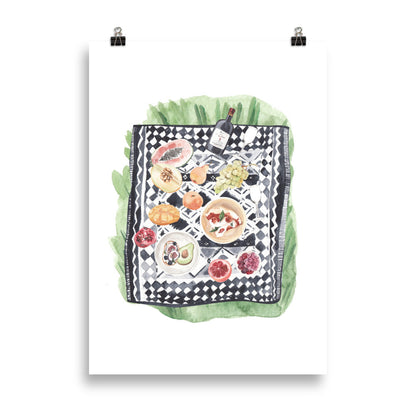 Picknick med Pizza | Veska 50×70 cm