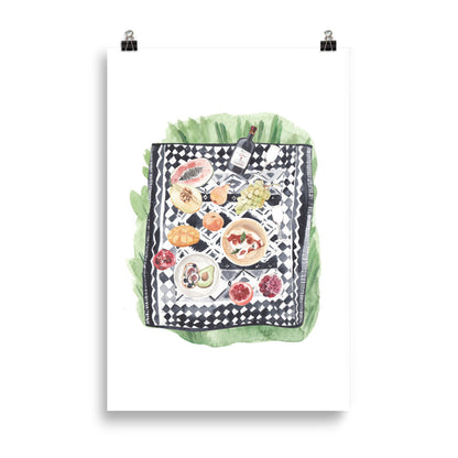 Picknick med Pizza | Veska 61×91 cm