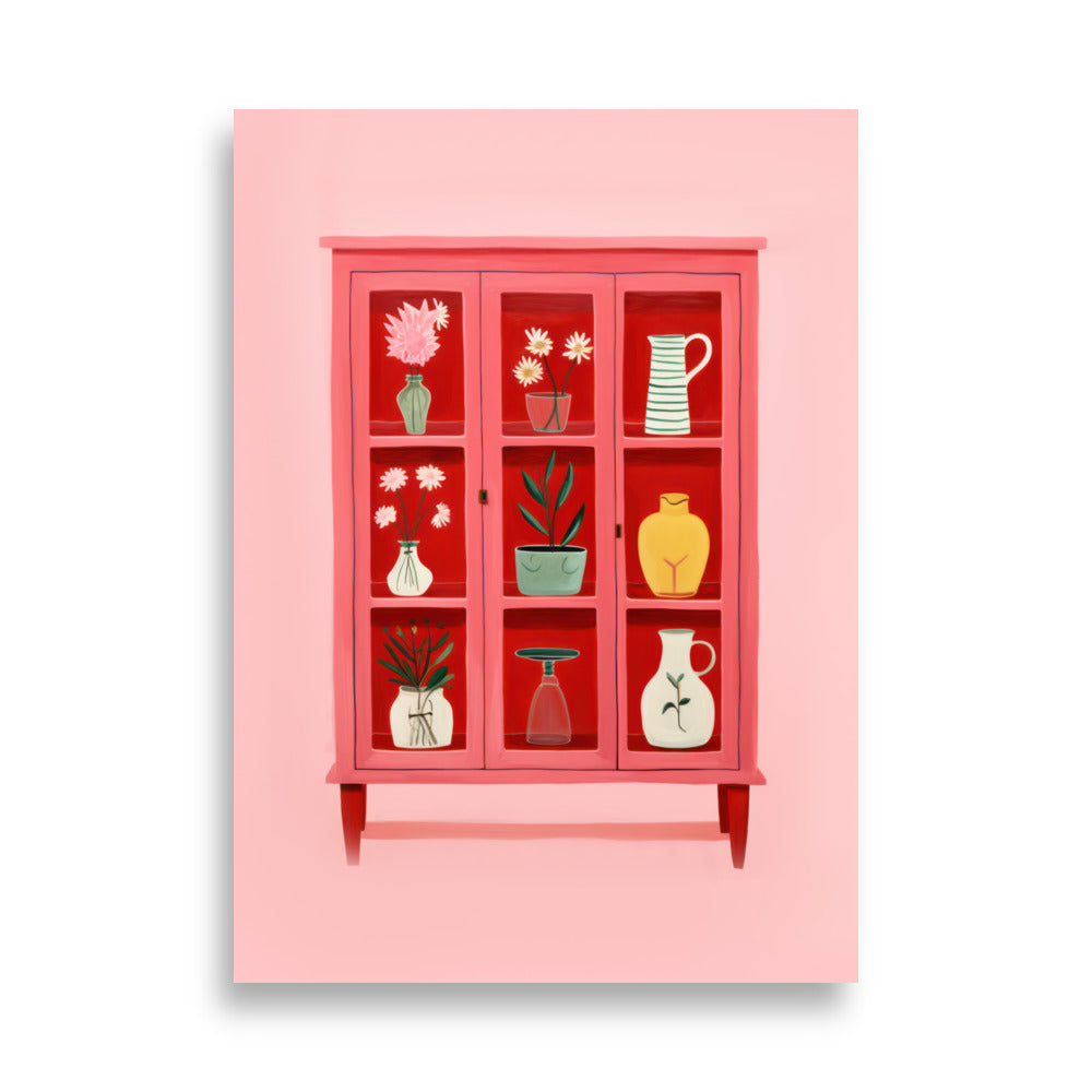 Pink Cabinet | Veska 50×70 cm