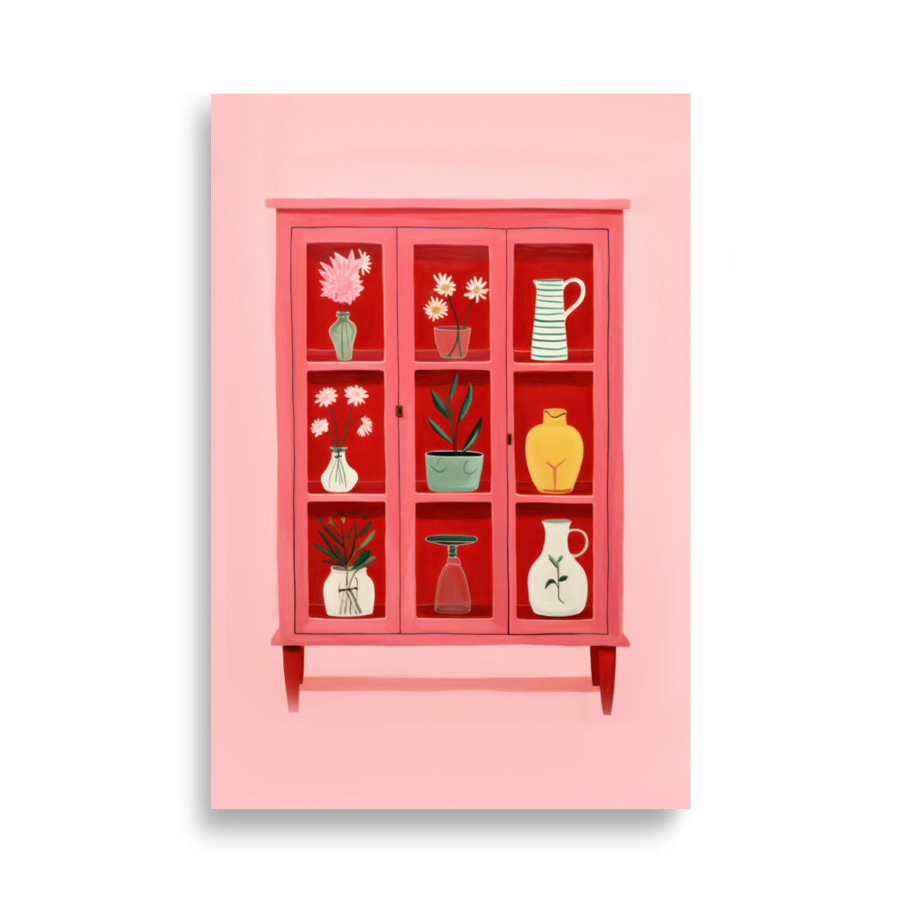 Pink Cabinet | Veska 61×91 cm
