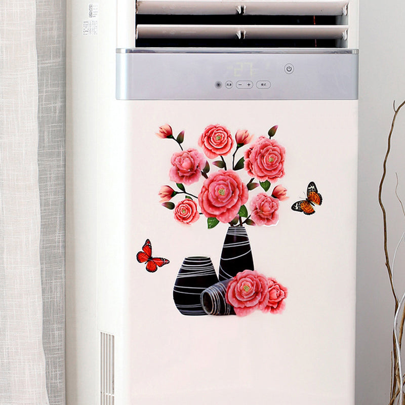 Plant Vase 3D Stereo Sticker™ | 1+1 GRATIS | Veska