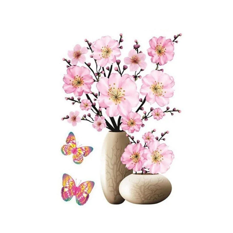 Plant Vase 3D Stereo Sticker™ | 1+1 GRATIS | Veska 10