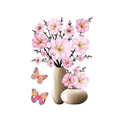 Plant Vase 3D Stereo Sticker™ | 1+1 GRATIS | Veska 10