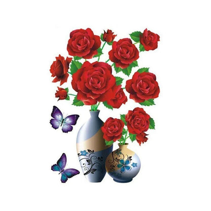 Plant Vase 3D Stereo Sticker™ | 1+1 GRATIS | Veska 11