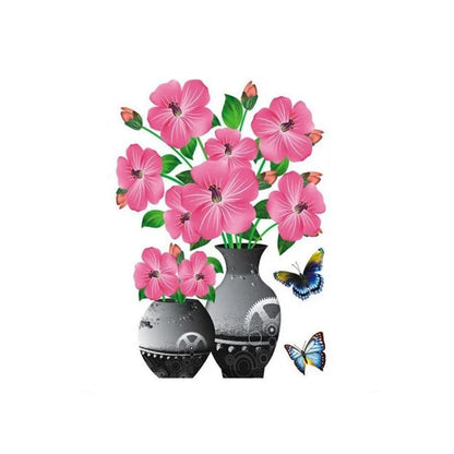 Plant Vase 3D Stereo Sticker™ | 1+1 GRATIS | Veska 3