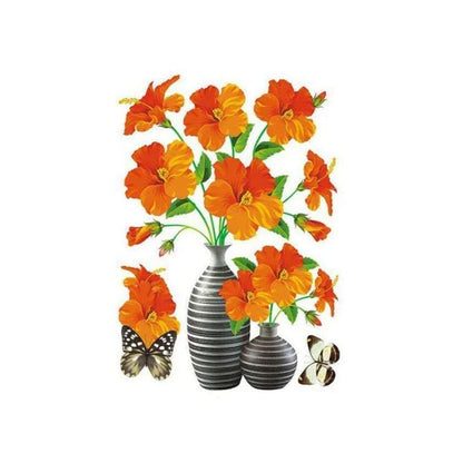 Plant Vase 3D Stereo Sticker™ | 1+1 GRATIS | Veska 5