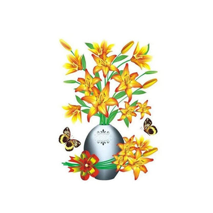 Plant Vase 3D Stereo Sticker™ | 1+1 GRATIS | Veska 7