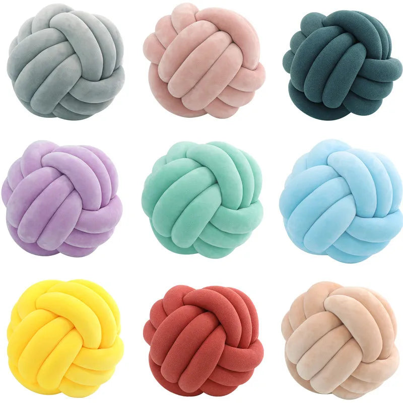 Plush Knot Kudde (Sammet) | Veska