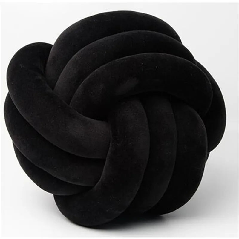 Plush Knot Kudde (Sammet) | Veska
