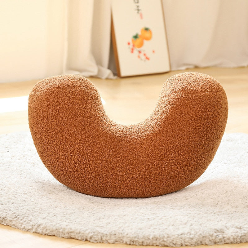 Plush Kuddar - Donut, Glob, Båge och Knut | Veska Brun 50cm