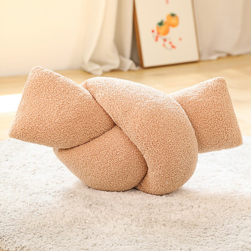 Plush Kuddar - Donut, Glob, Båge och Knut | Veska Khaki 30X55cm