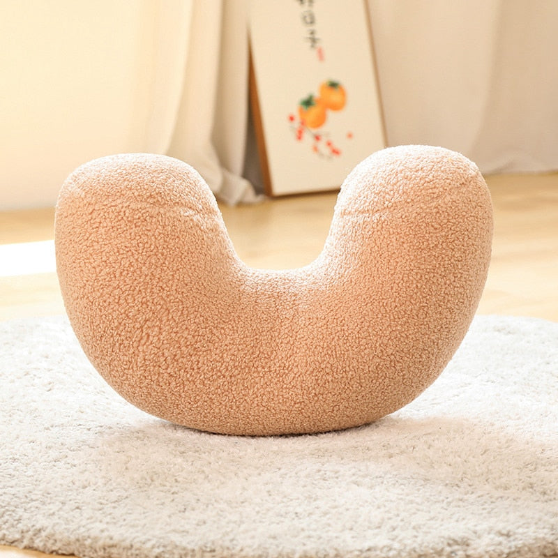 Plush Kuddar - Donut, Glob, Båge och Knut | Veska Khaki 50cm