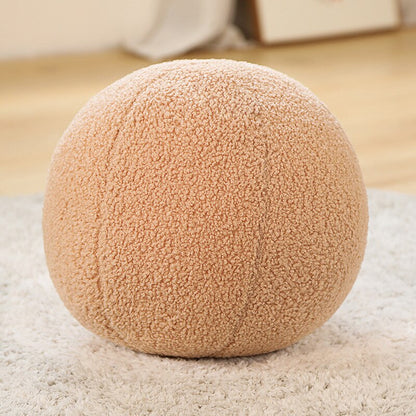 Plush Kuddar - Donut, Glob, Båge och Knut | Veska Khaki boll 30cm