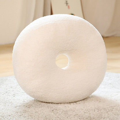 Plush Kuddar - Donut, Glob, Båge och Knut | Veska Vit Donut 38cm