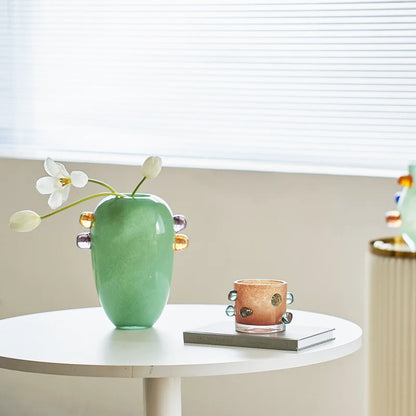 Polka Globe Glass Vase Collection | Veska