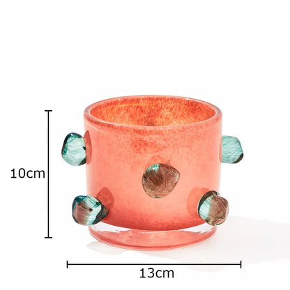 Polka Globe Glass Vase Collection | Veska