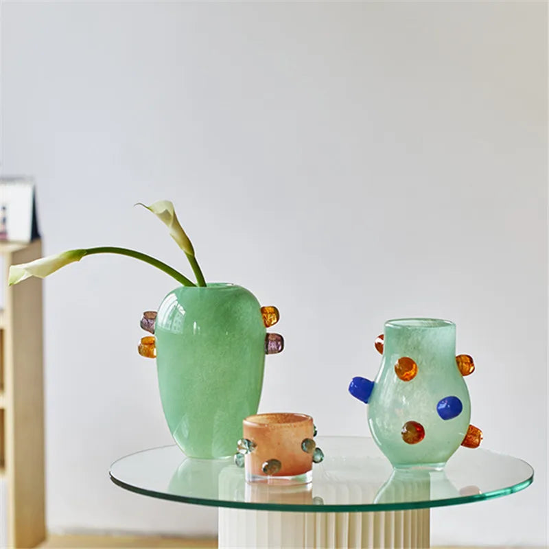Polka Globe Glass Vase Collection | Veska