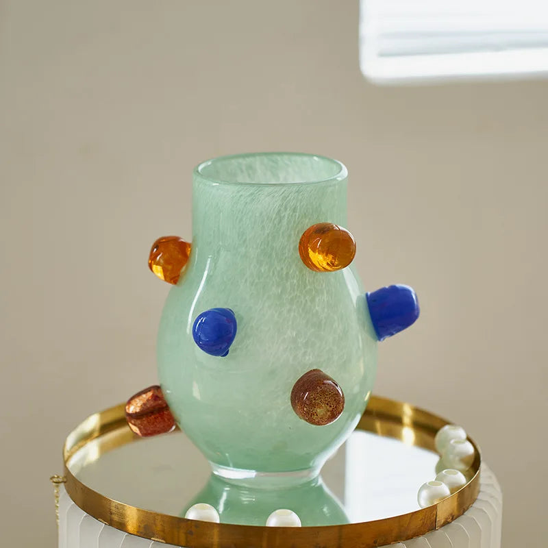 Polka Globe Glass Vase Collection | Veska