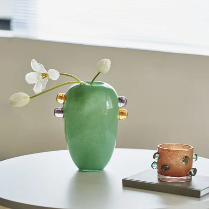 Polka Globe Glass Vase Collection | Veska