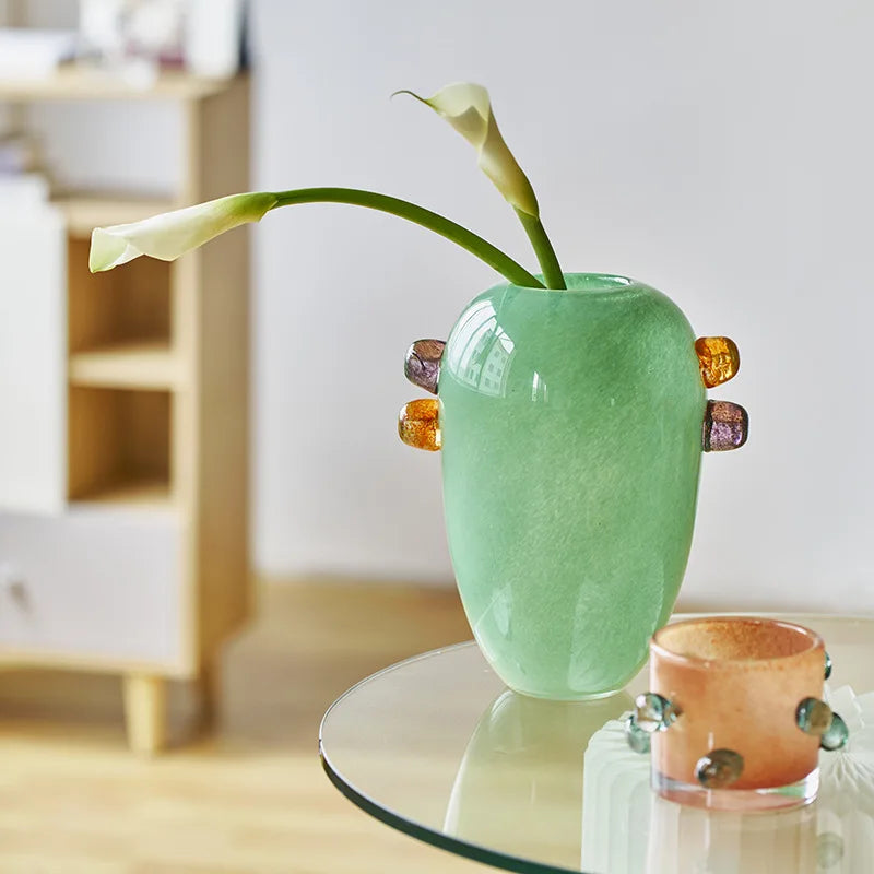 Polka Globe Glass Vase Collection | Veska