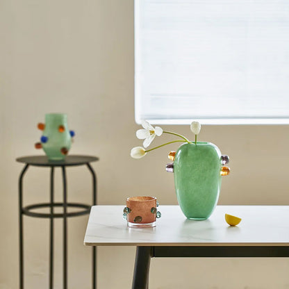 Polka Globe Glass Vase Collection | Veska