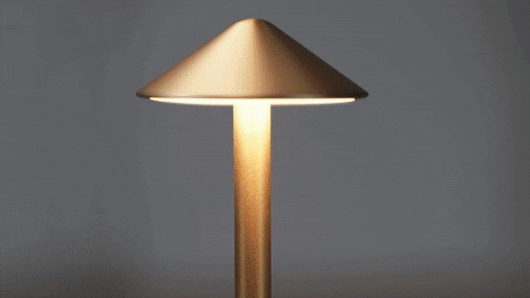 Portabel bordslampa - Sladdlös lampa inspirerad av dimbar Pina Pro | Veska