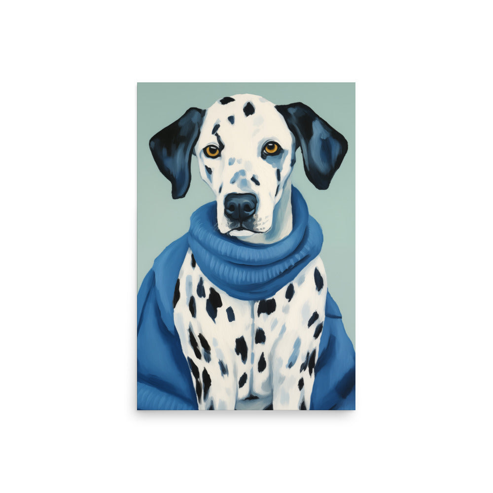 Porträtt av dalmatian | Veska 20″×30″