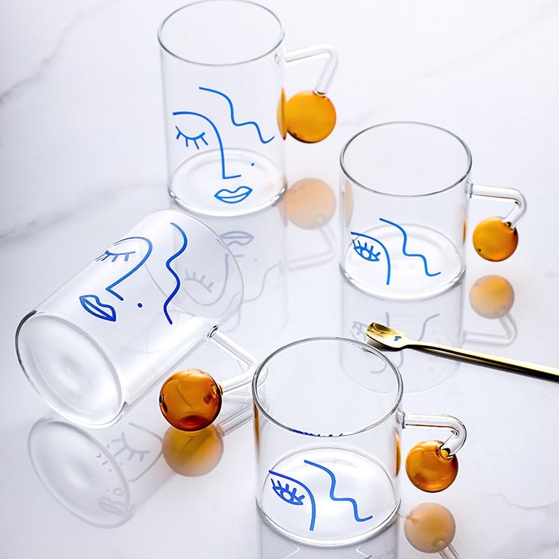 Porträtt Glas Mugg | Veska
