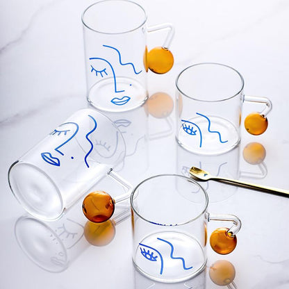 Porträtt Glas Mugg | Veska