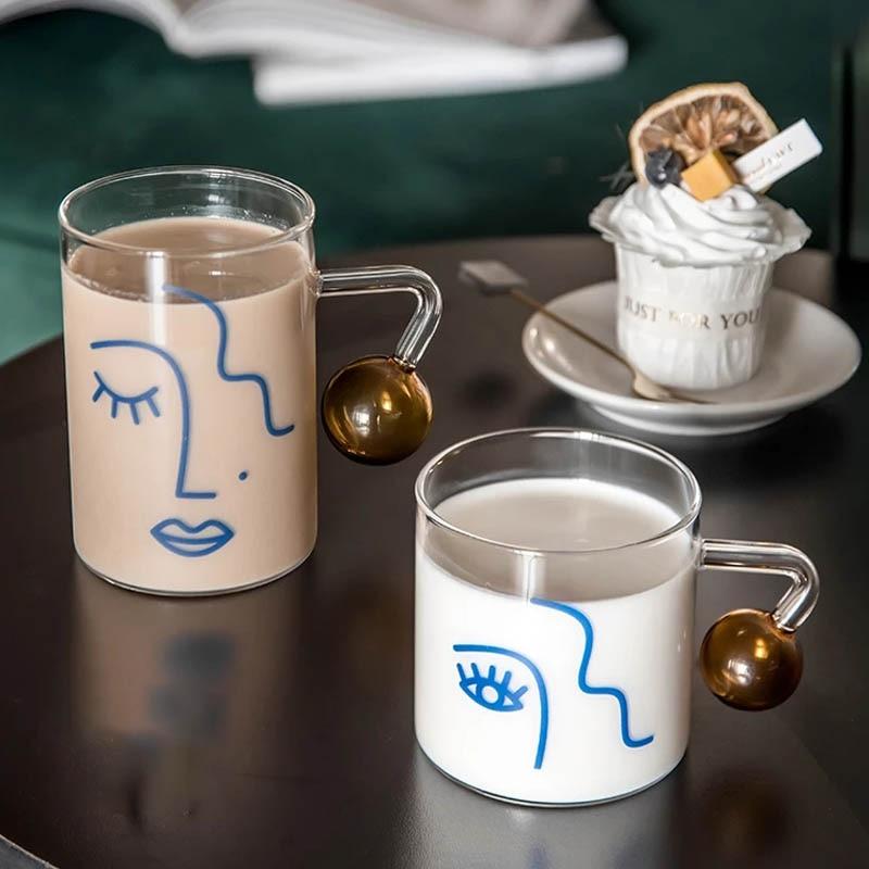 Porträtt Glas Mugg | Veska