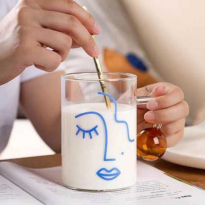 Porträtt Glas Mugg | Veska