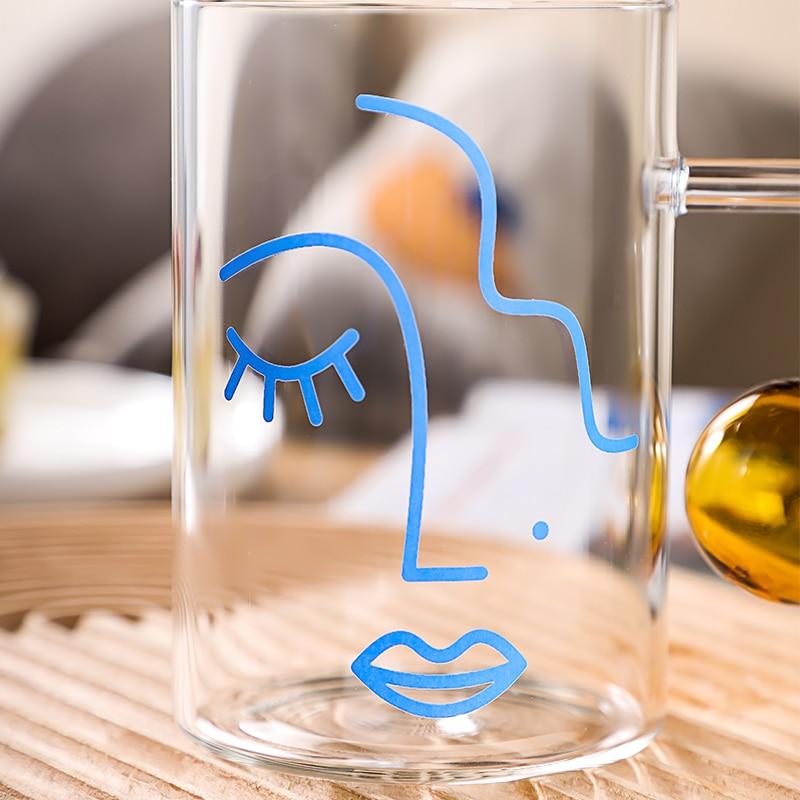 Porträtt Glas Mugg | Veska