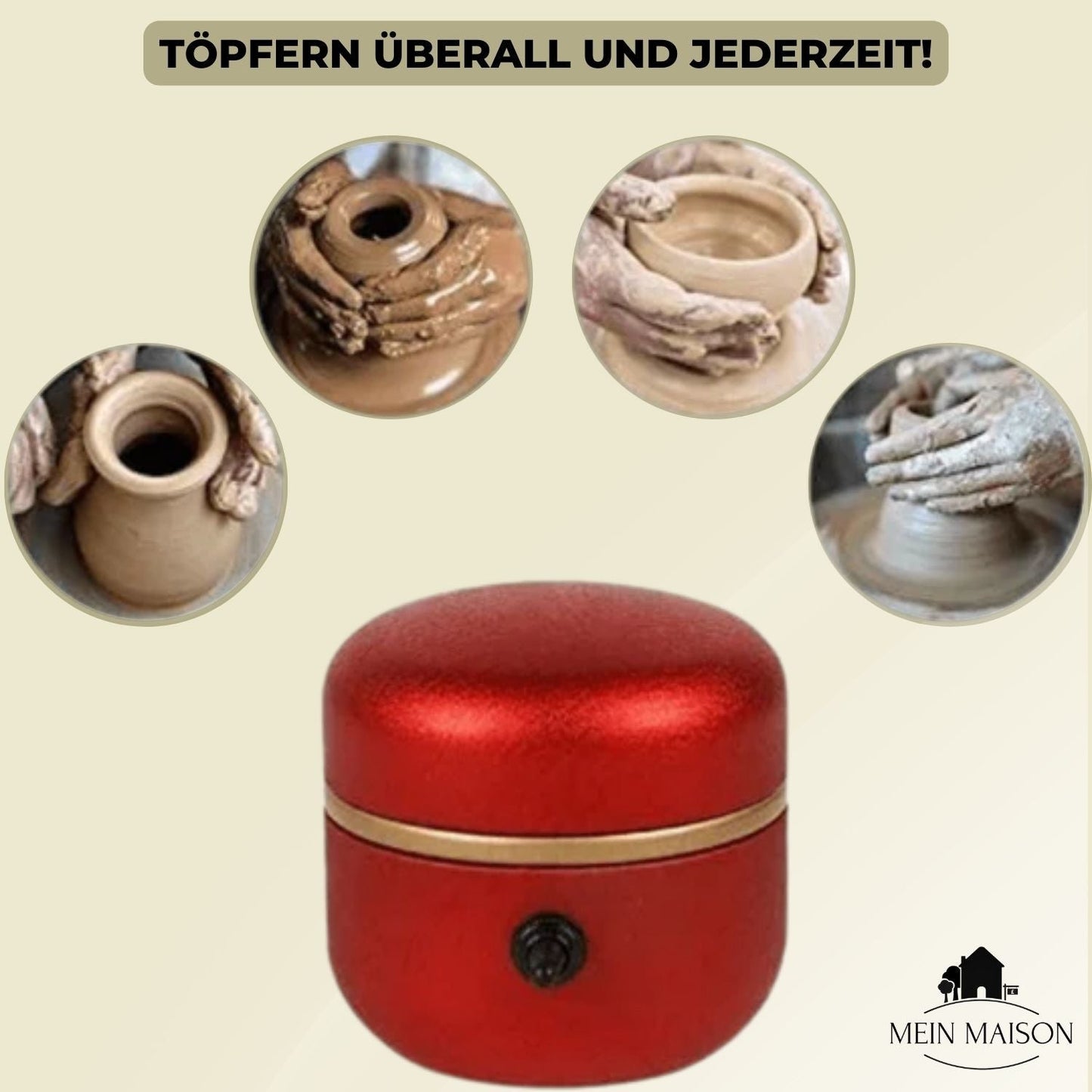PotteryPlay™ - Lär dig konsten att göra keramik hemma | Veska