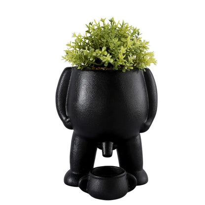 Potty Pal Planter | Veska Svart